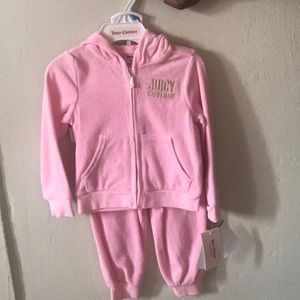 Brand New Pink Juicy Couture Track Suit
